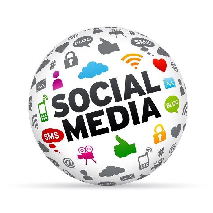 Social media advertising connecting brands with their audience