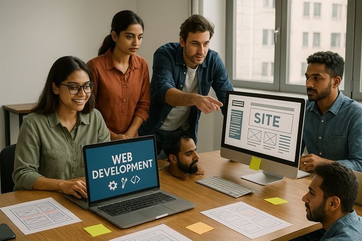 Transforming digital visions into reality with web development